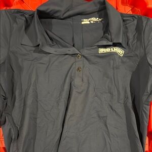 Bud Light Navy Blue Polo Shirt